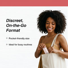 Lucy NRT Cinnamon gum 2mg dispensing features for quick relief.