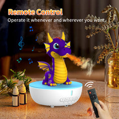 LUCYLANKER Aromatherapy Dragon Humidifier remote control for convenient operation