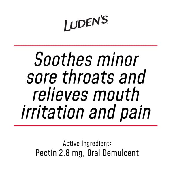 Resealable bag packaging for Luden's throat drops.