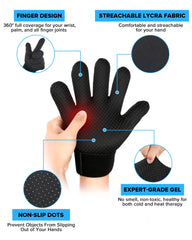 Luguiic lycra gel ice glove soft material aids wearability during long sessions