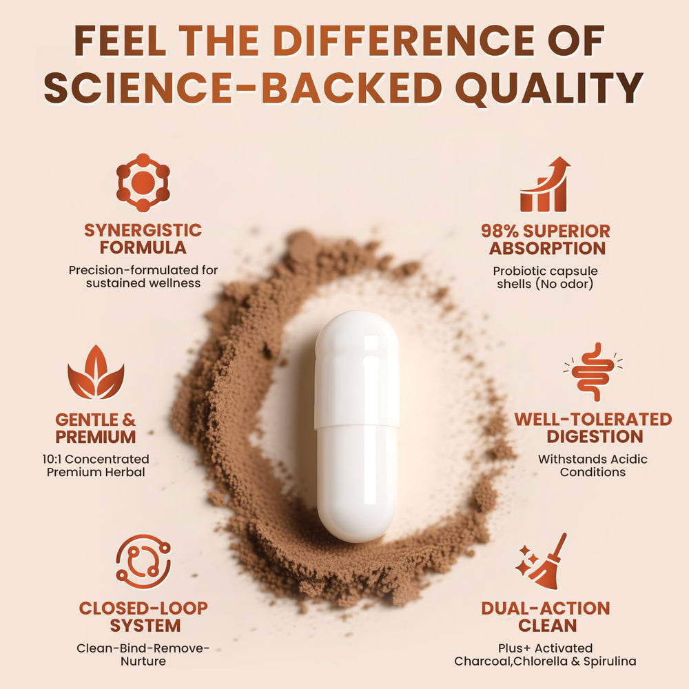 Lukaree activated charcoal capsules illustrate detox-friendly cleansing support.