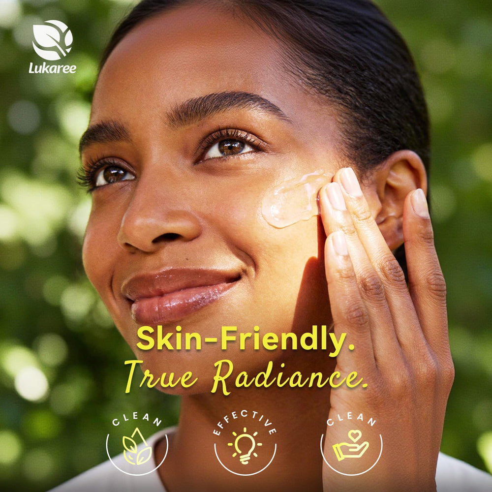 Lukaree Dual-Force system packaging highlighting day serum and capsules