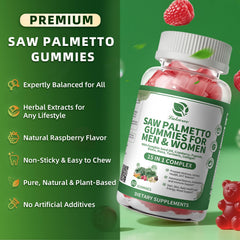 Lukaree Saw Palmetto 15-in-1 ingredients support prostate and urinary balance.