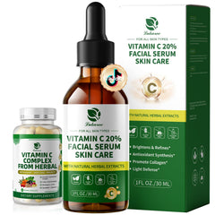 Lukaree Vitamin C Serum bottle close-up highlighting brightening action