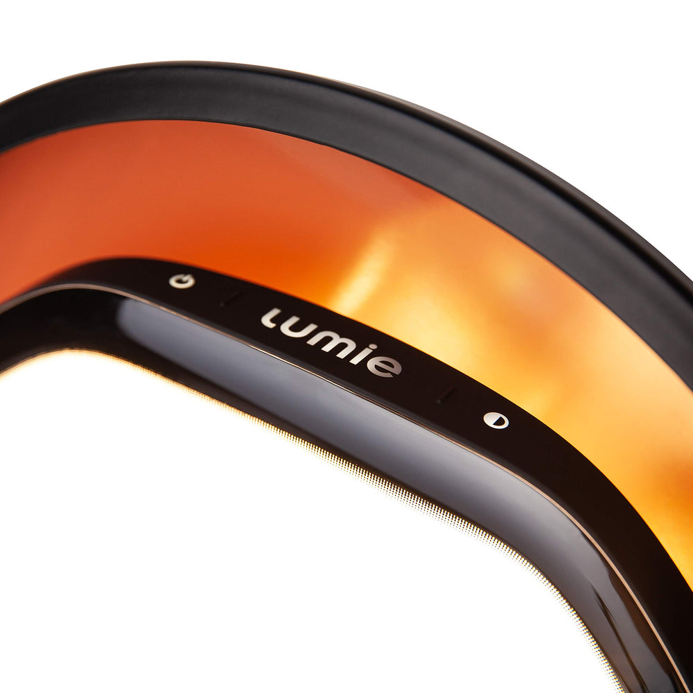 Lumie Halo desk setup blending with modern spaces.