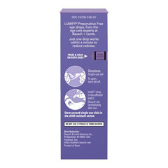 Bright, refreshed-looking eyes after Lumify redness relief.