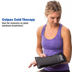 Lumintrail Chattanooga ColPac on the back to soothe muscles.