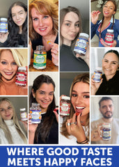 Lunakai chewable B12 gummies in hand for on-the-go energy