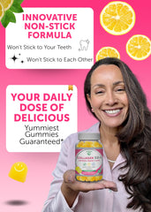 Lunakai collagen gummies for women over 50; daily routine for aging skin and nails.