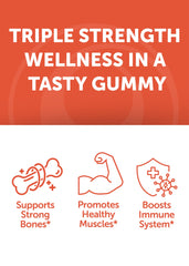 Lunakai gummy texture closeup reveals chewy, palatable consistency.
