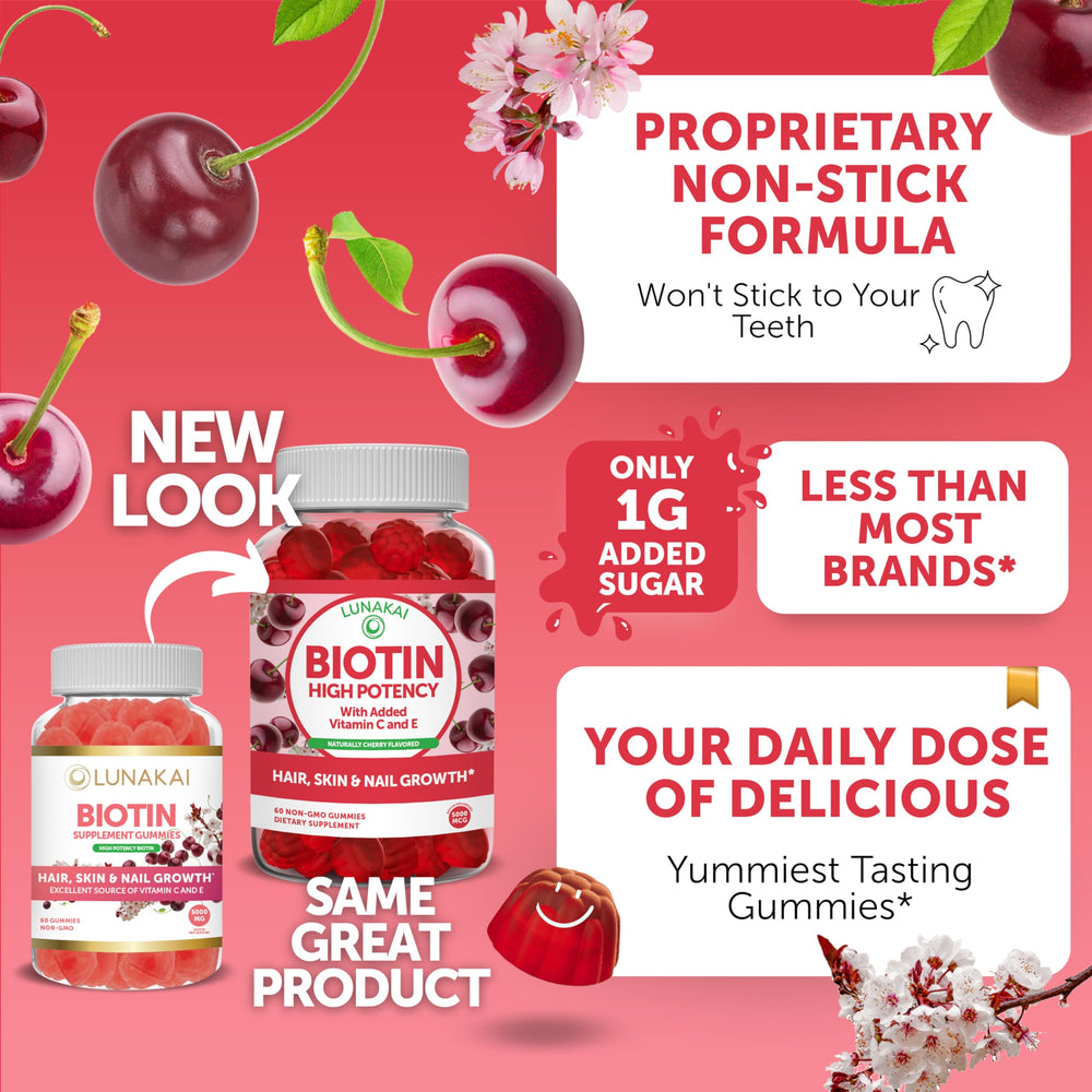 Lunakai prenatal gummies for hair, skin and nails