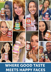 Lunakai gummies non-GMO and allergen-free icon on pack.