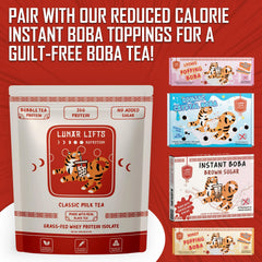 Lunar Lifts Nutrition versatile milk tea powder for smoothies and baking