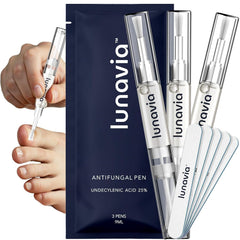 Lunavia Antifungal Pen applies cleanly to affected areas for targeted relief.