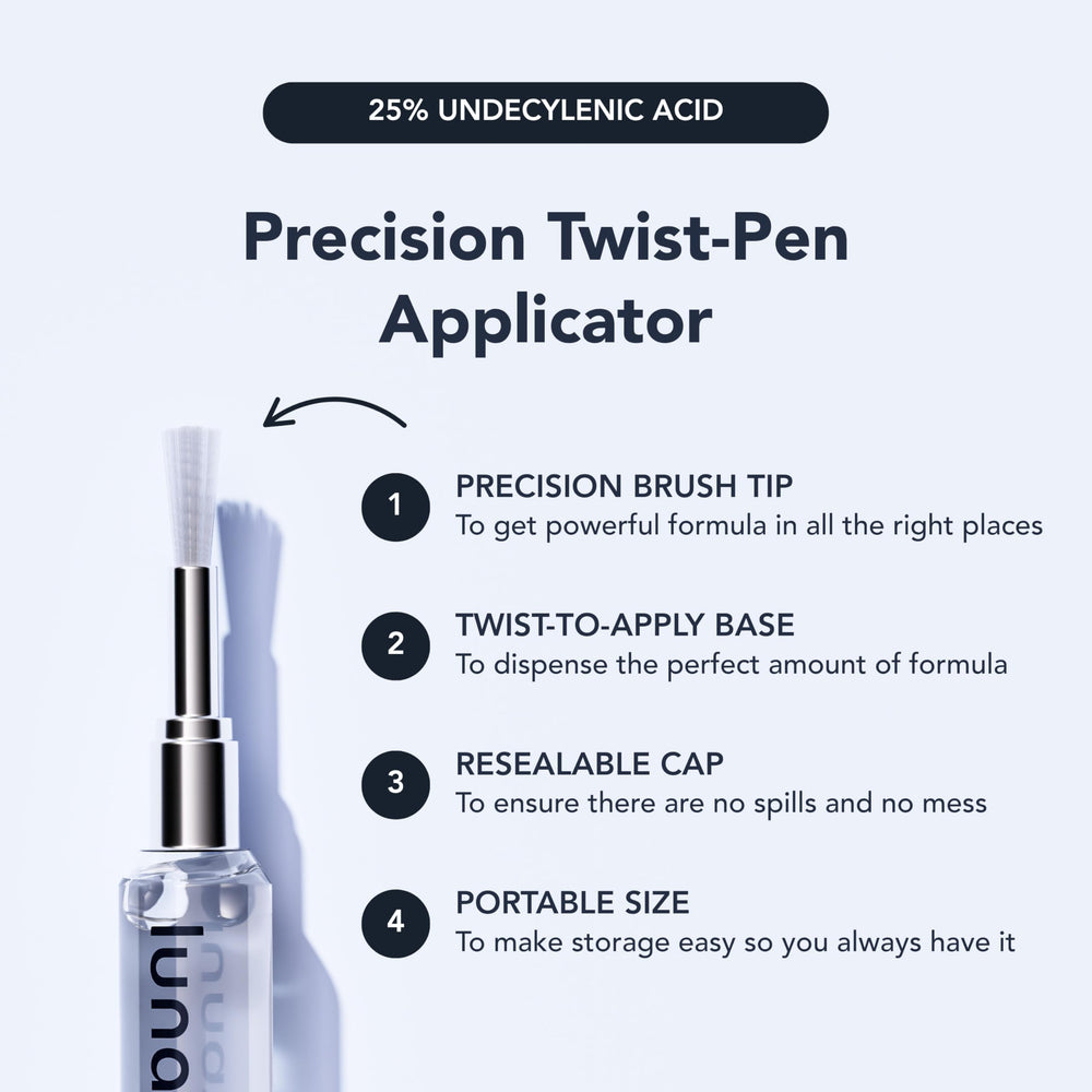 Lunavia Antifungal Pen six-pack display for convenient at-home treatment