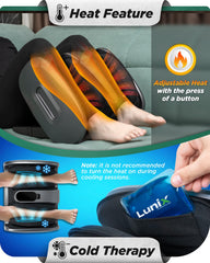 Lunix LX21 gel-pack pockets enable hot or cold therapy options.