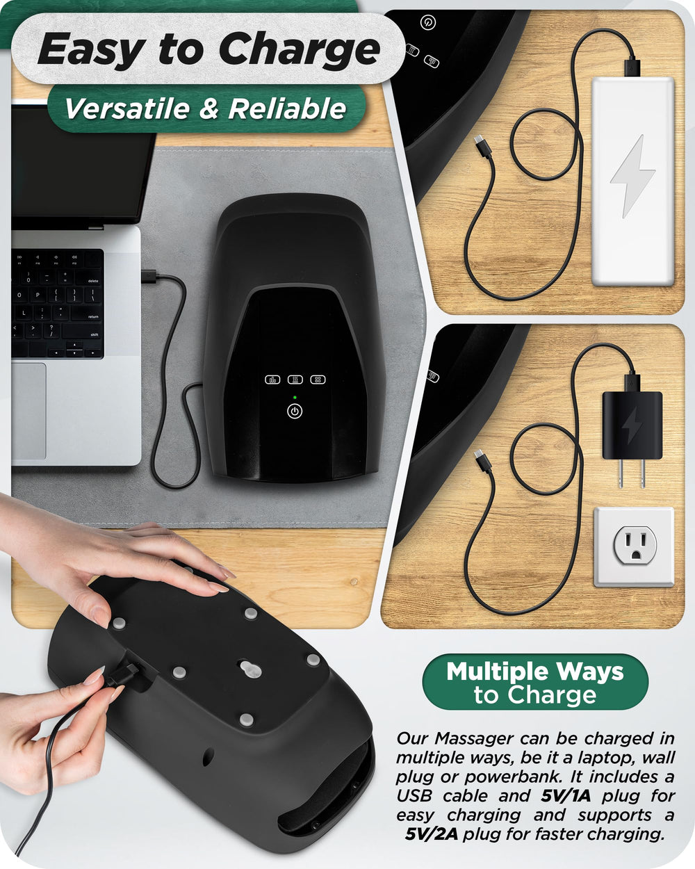 Lunix LX29 in use provides targeted pressure and warmth for daily tasks