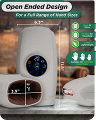Targeted acupressure with soft cloth lining supports daily hand comfort