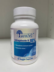 LUXIVI Astragaloside IV packaging—compact bottle for storage and travel.