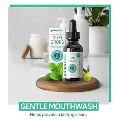 LuxProdX Primal Dirty Mouth Serum ingredients including tea tree and peppermint