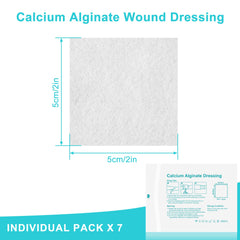 Lvonge dressing forms a gel on contact with exudate for moist healing environment.