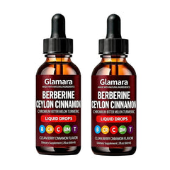 Lwefao Glamara bottle with dropper for convenient daily wellness
