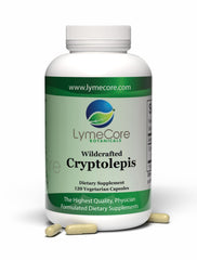 LymeCore Cryptolepis Root Extract bottle on a clean surface for daily immune support.