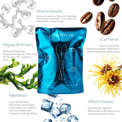 LYMPH8 wrap waist and hips offers potential contouring and toned look.