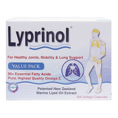 Lyprinol PCSO-524 bottle close-up for daily joint support