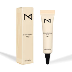M Brow Aftercare Gel Tube portable container for soothing post procedure skin and pigment care.
