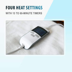 Auto shutoff up to 60 minutes for safe, worry-free sessions.