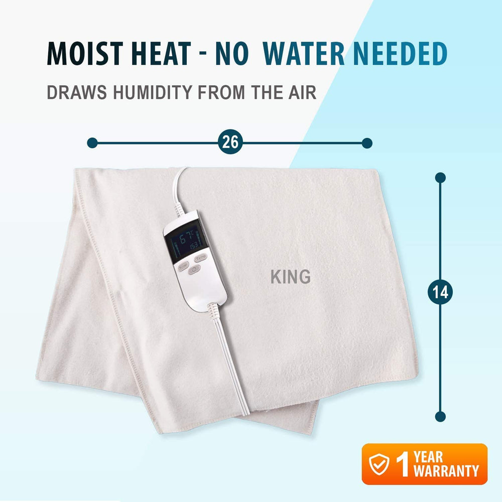 ThermoRelief moist-heat technology delivers deeper warmth and comfort.