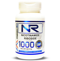 MAAC10 Nicotinamide Riboside 1000mg bottle for daily NAD+ precursor support.