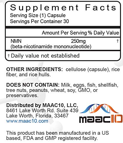 MAAC10 NMN capsules close-up highlights quality and purity for consistent daily use.