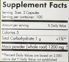 Maca Magic bottle with United States origin label for trusted sourcing.