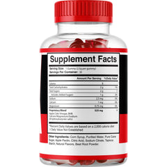 Macondo Vigor Boost X Gummies features a premium natural ingredient blend.