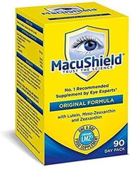 MacuShield eye supplement packaging box ready for storage and travel.
