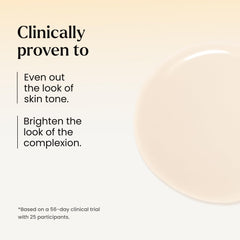 MAËLYS Re-Shine serum applied to forearm for even tone.