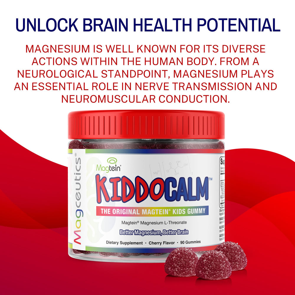 Made in USA label on KiddoCalm packaging emphasizing safety and quality.