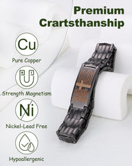 MagEnergy copper bracelet with 36 magnets for daily comfort