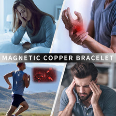 MagEnergy Copper Cross Bracelet sizing tool enables a precise, comfortable fit.