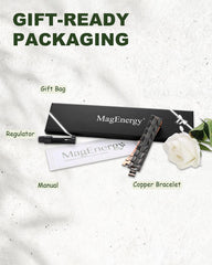 MagEnergy daily-wear magnetic bracelet shown for versatile use.
