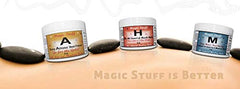 Magic Stuff A migraine-relief application may ease temple tension.