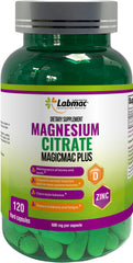 Magicmac Plus 120-capsule bottle for convenient daily wellness routine.