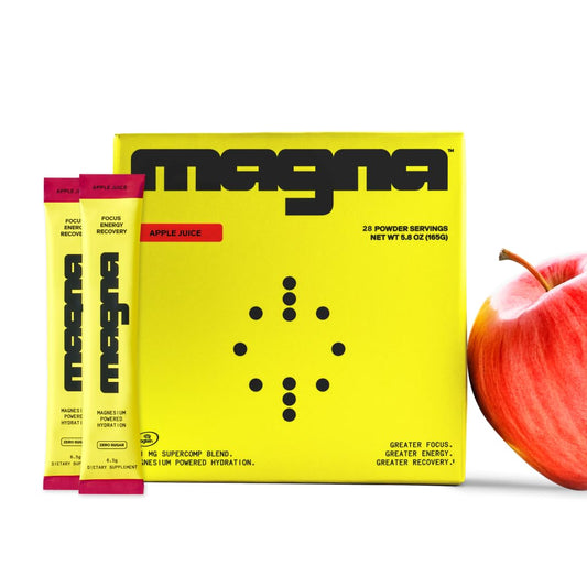 Magna Electrolytes powder dissolving in water for quick hydration after workouts