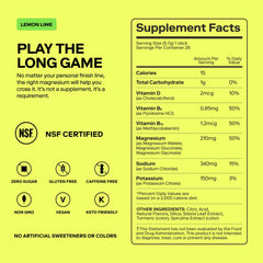 MAGNA electrolytes vitamin boost with B6 and B12 for energy.