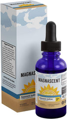 Magnascent Nascent Iodine bottle pour for easy daily dosing and wellness.