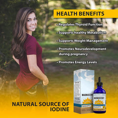 Magnascent Nascent Iodine dropper use ensures precise dosing for routine supplementation.