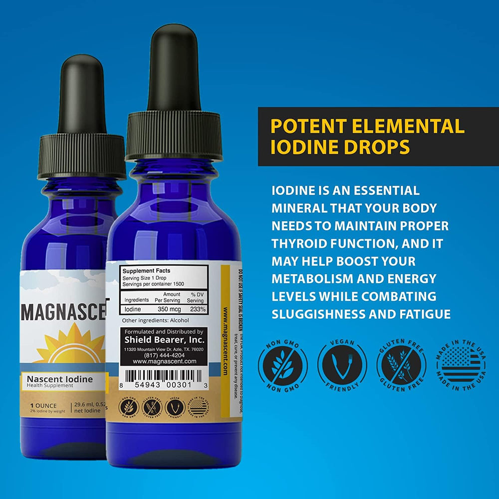 Magnascent vegan non-GMO gluten-free label supports dietary preferences.