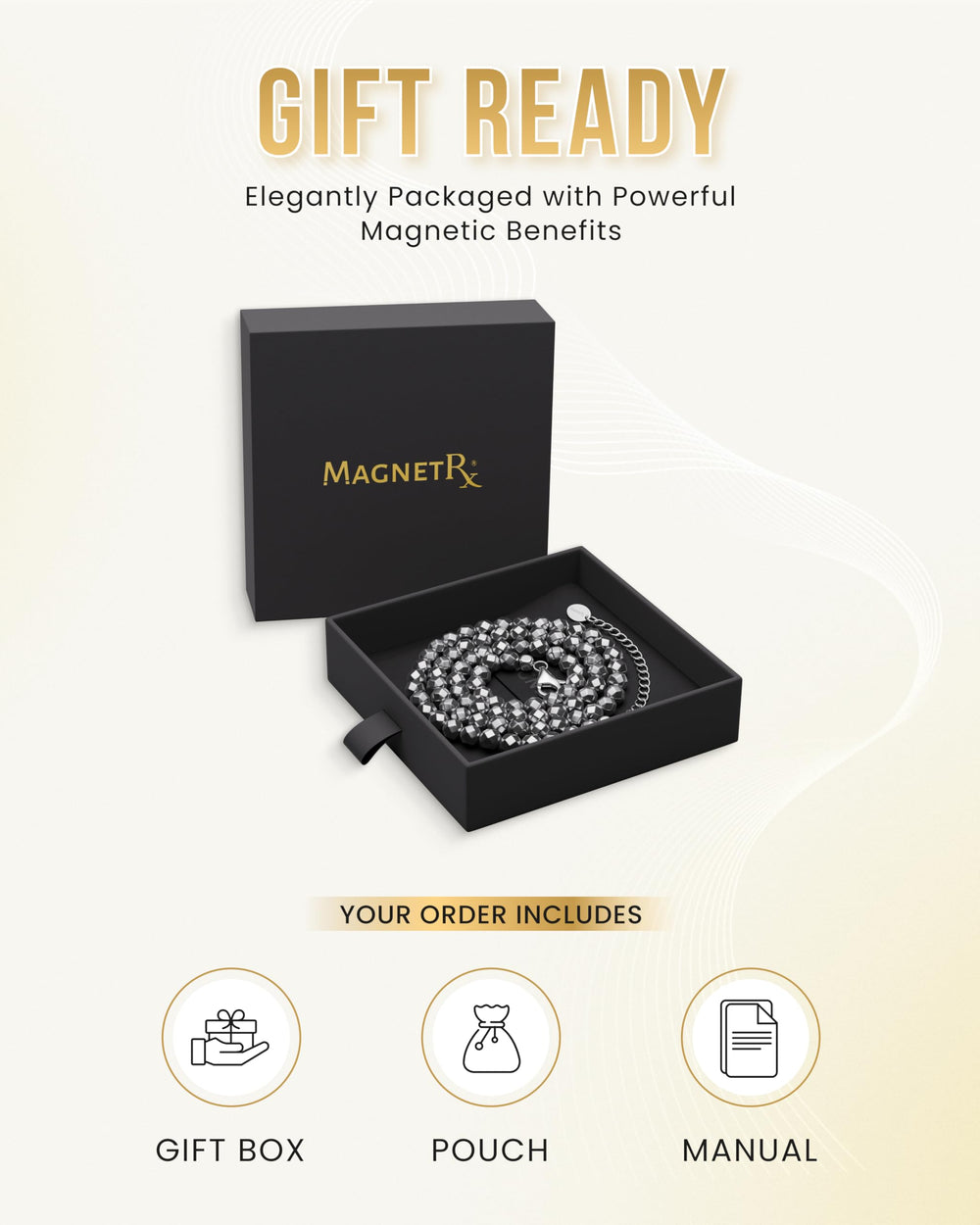 MagnetRX durable magnetic jewelry designed for everyday wear